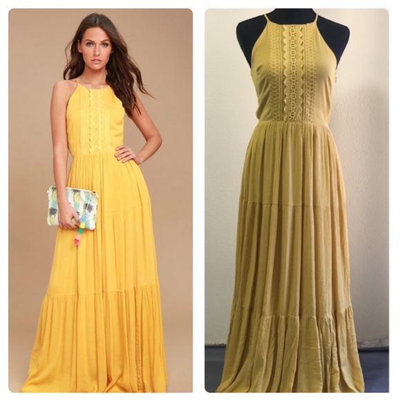 SOLD Lulu’s Embroidered Maxi Dress - Picture 2 of 8